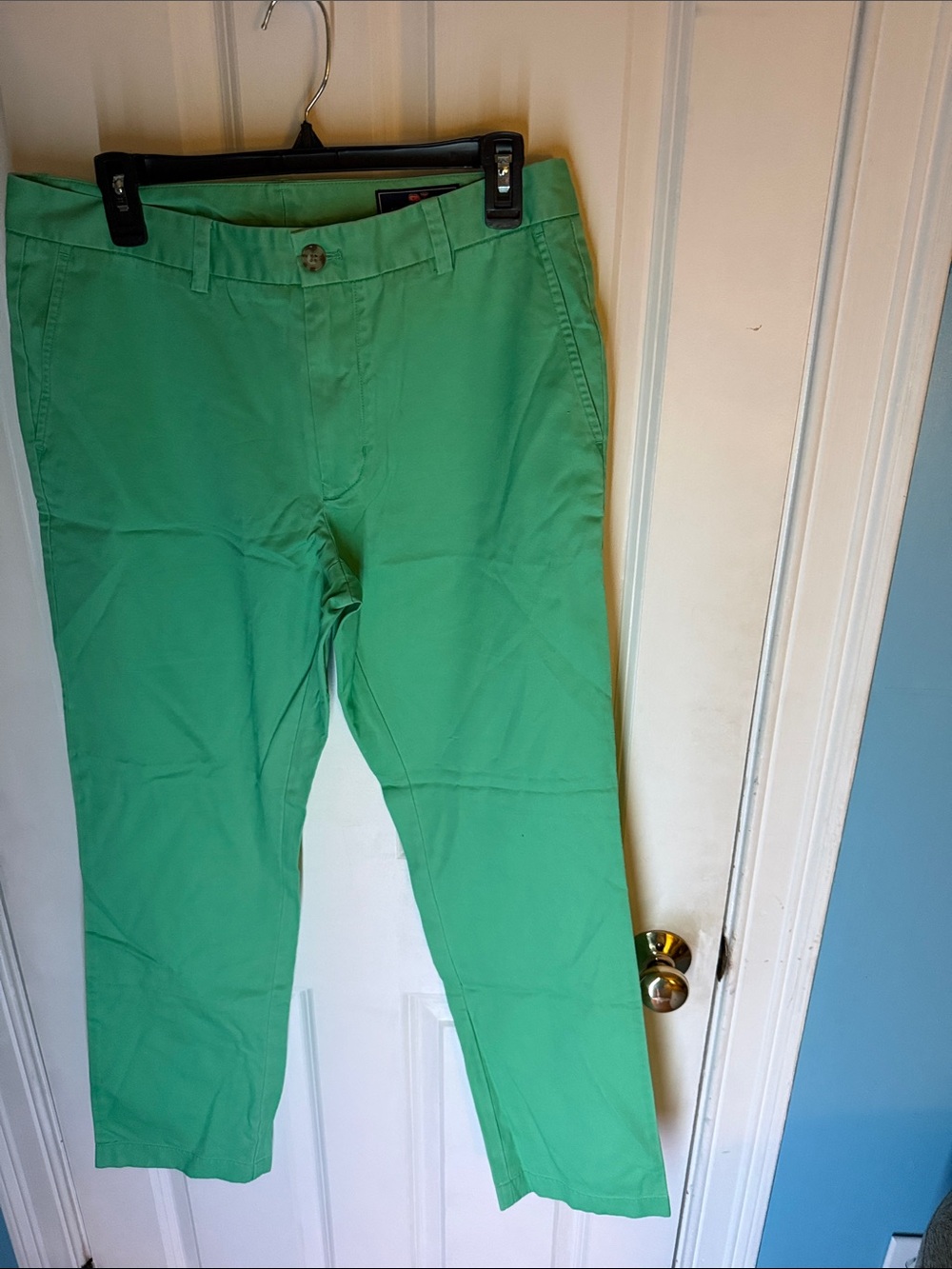 32W x 34L Vineyard Vines Men's Chino Pants in Green